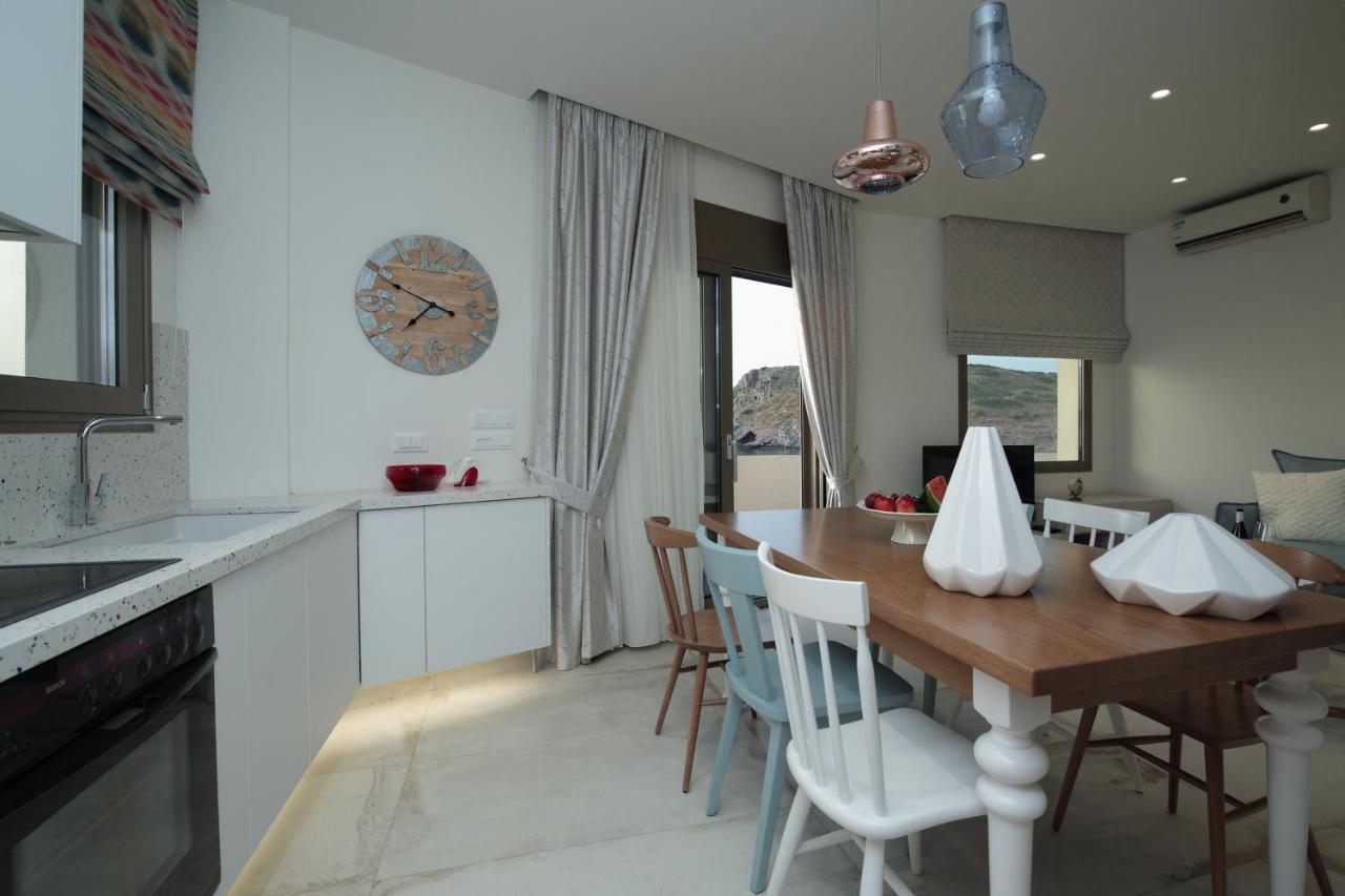 Almyra Seaside House Mochlos Apartment Bagian luar foto