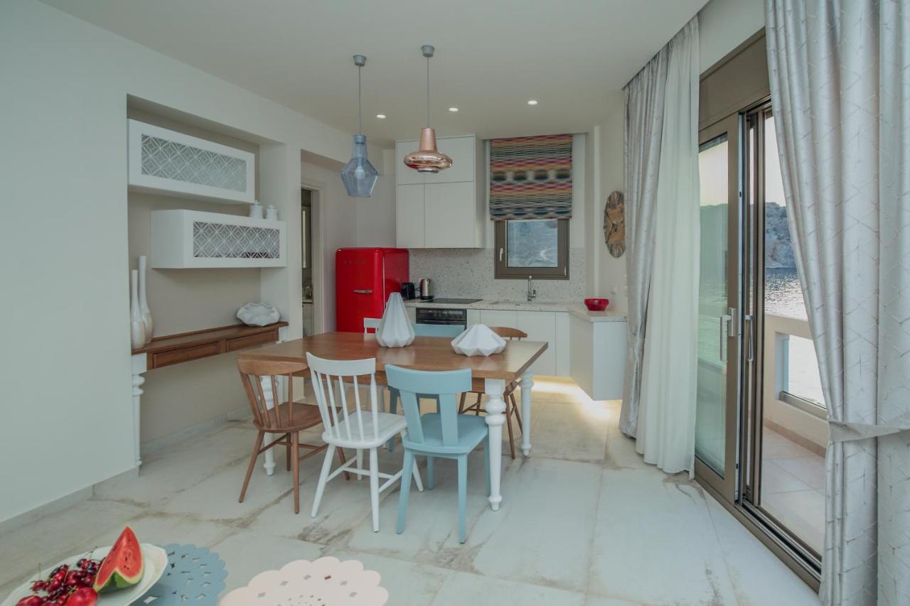 Almyra Seaside House Mochlos Apartment Bagian luar foto